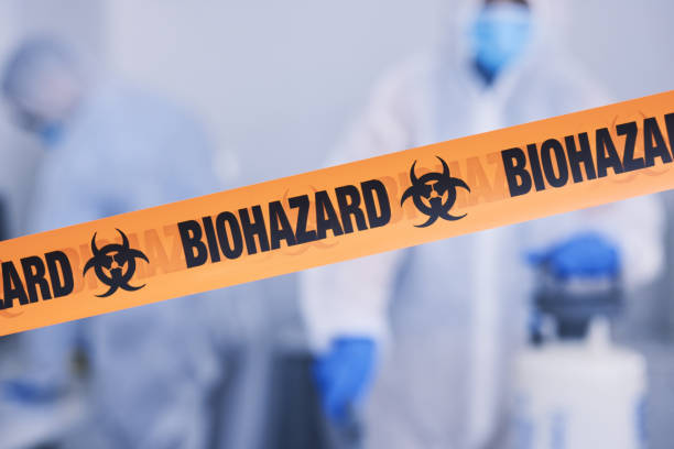Professional Biohazard Cleanup technician working in Arlington, SD